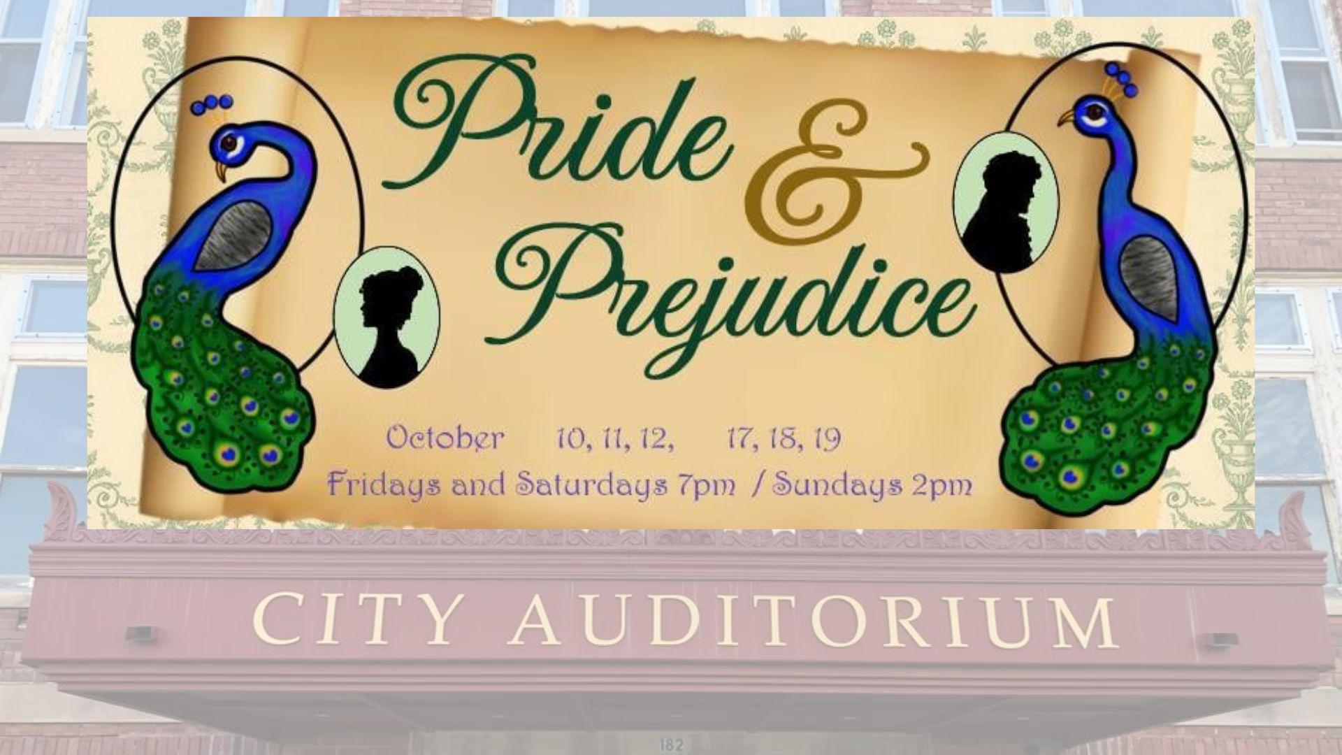 Pride and Prejudice closes Sunday at The City Auditorium